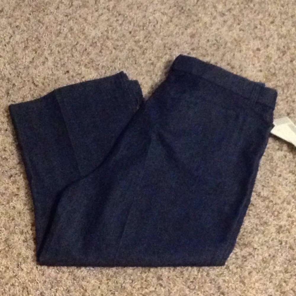 NWT Dressy Denim Capris